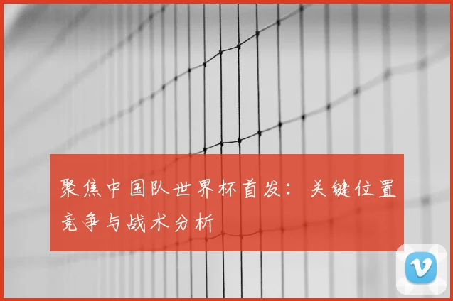聚焦中国队世界杯首发：关键位置竞争与战术分析